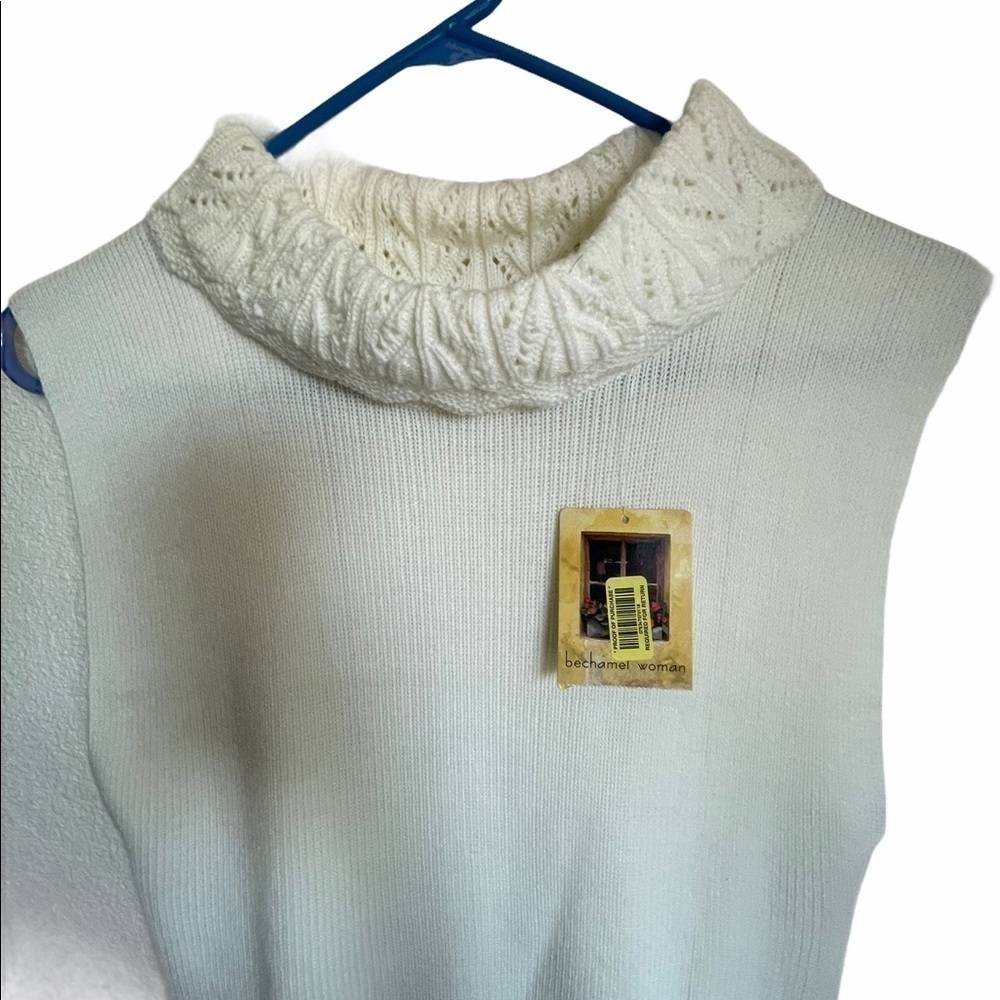 NWT Bechamel woman Dickie in cream color . States “One Size” - Picture 4 of 4